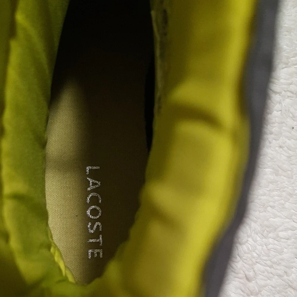Lacoste Women's Charcoal and Neon Yellow Winter Boots